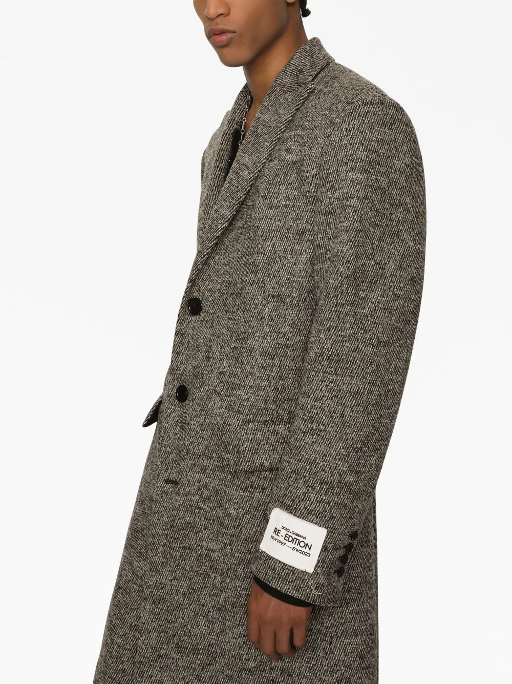Manteaux Manteau Re-Edition Dolce & Gabbana Gris Homme