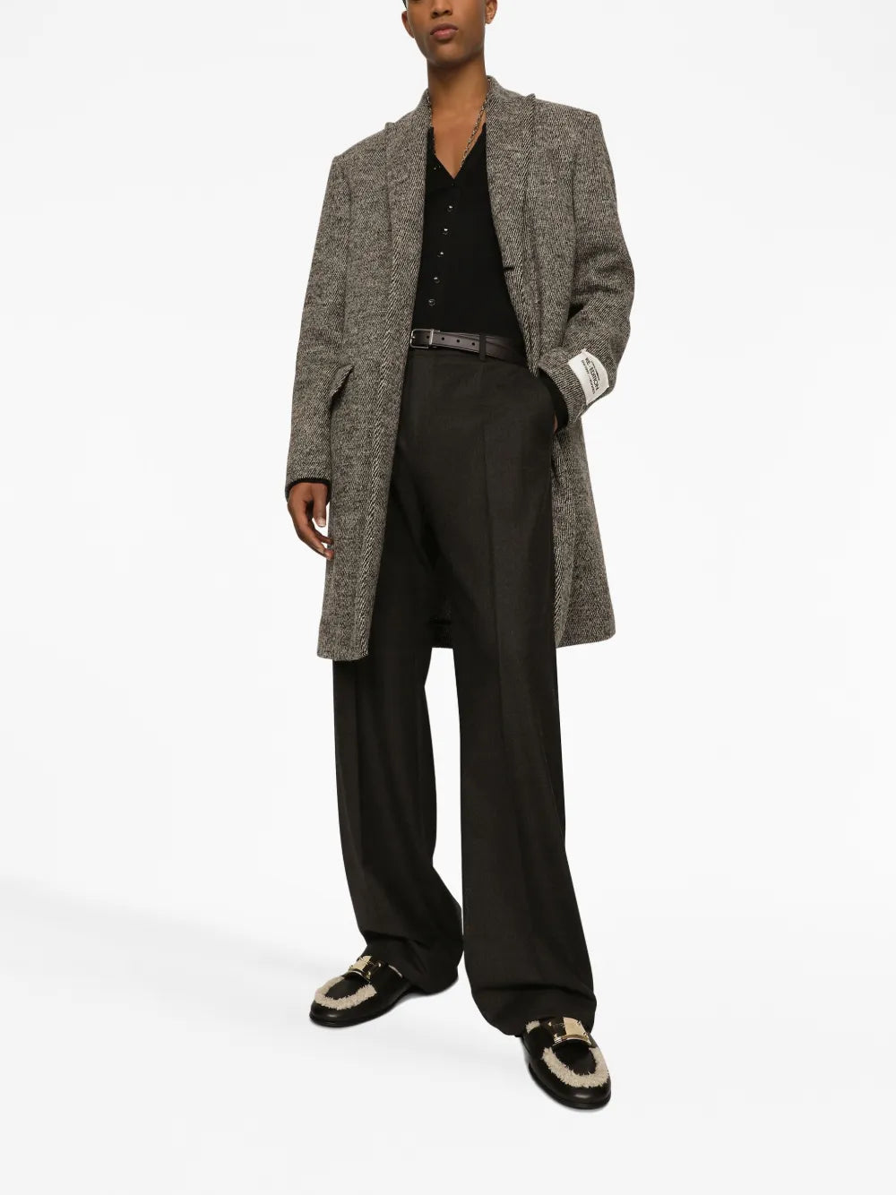 Manteaux Manteau Re-Edition Dolce & Gabbana Gris Homme