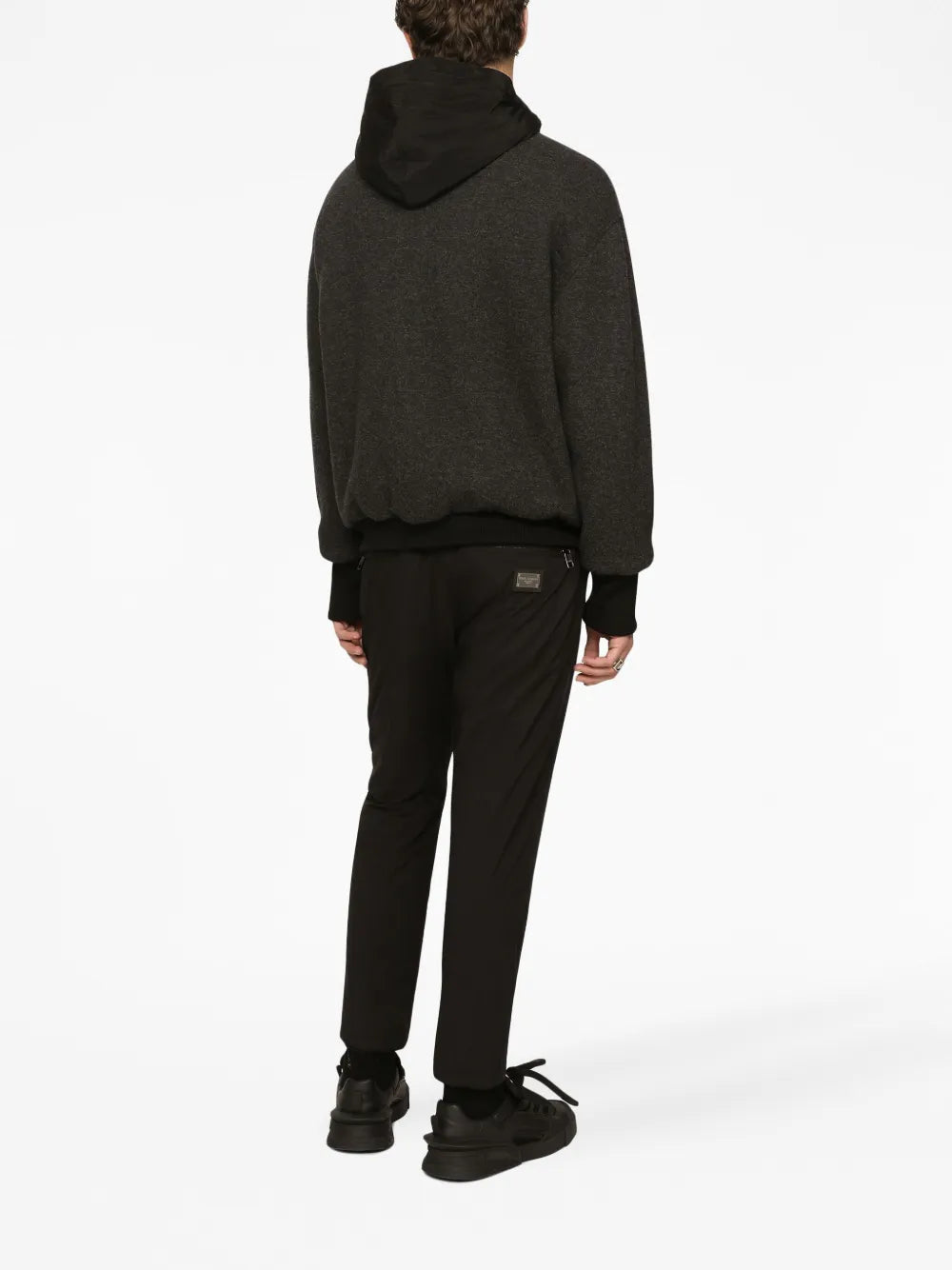 Jackets Logo Plaque Bomber Dolce & Gabbana Gray Homme