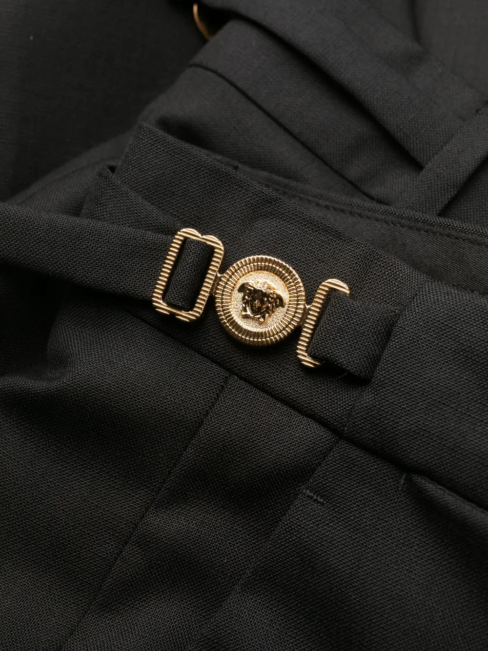 Hosen Medusa Hose Versace Schwarz Homme