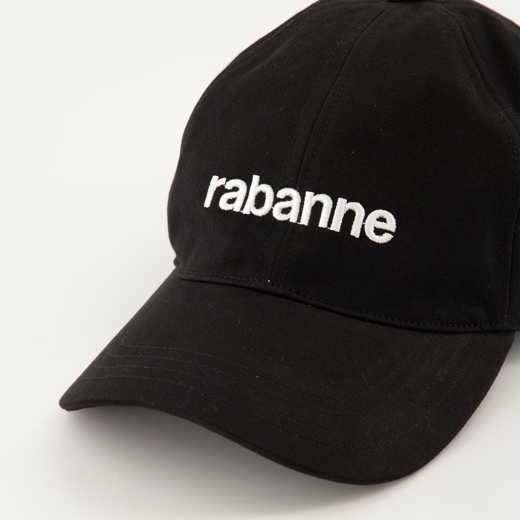 Hüte, caps und beanies Logo Cap Rabanne Schwarz Frauen