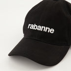 Hüte, caps und beanies Logo Cap Rabanne Schwarz Frauen