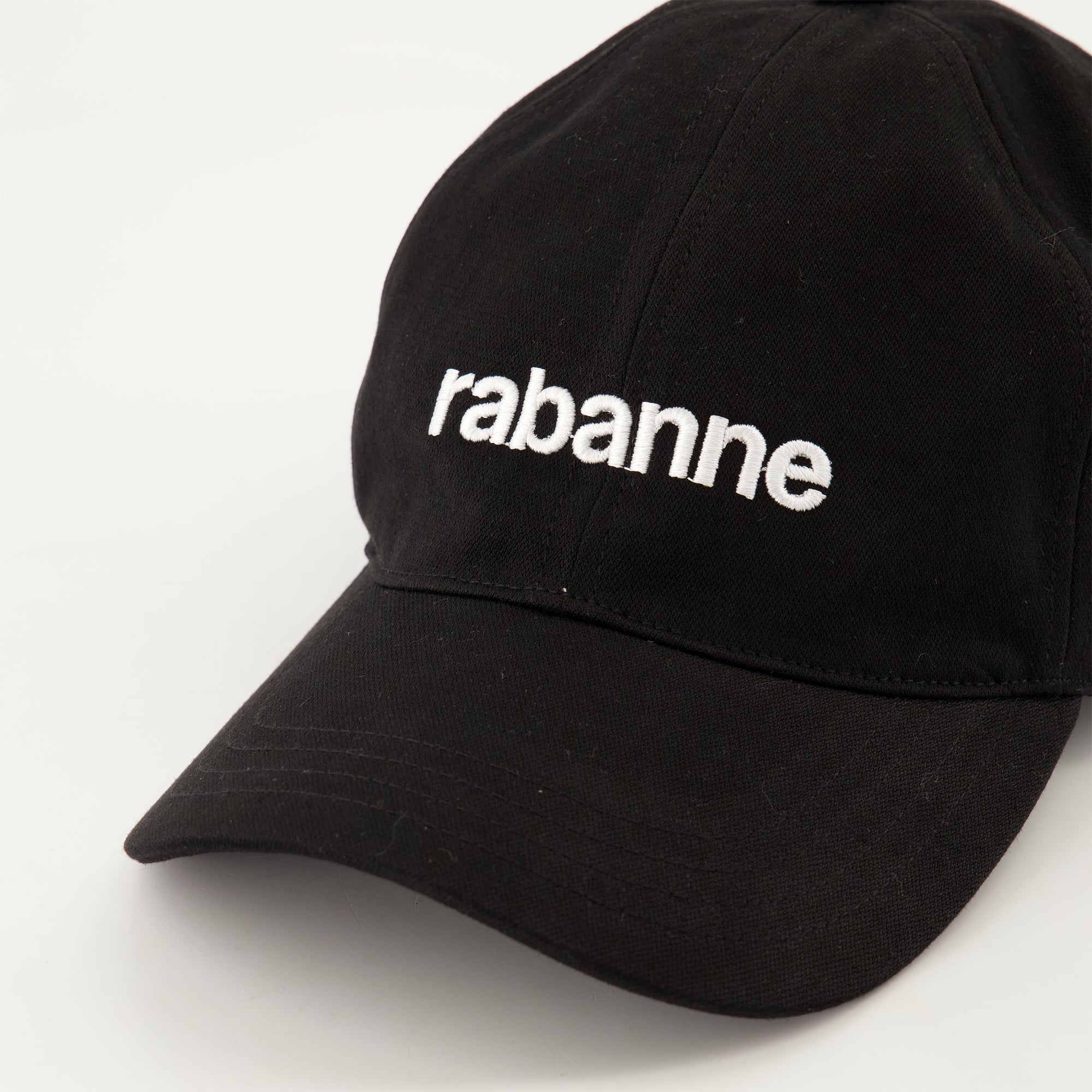 Chapeaux, casquettes et bonnets Casquette à logo Rabanne Noir Femme