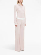 Pantalones Pantalon à pinces Victoria Beckham Rosa Femme