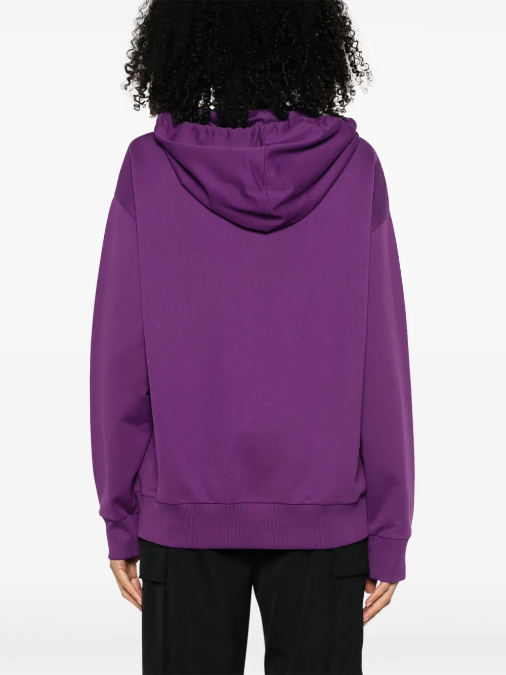 Sweatshirts Double Logo Hoodie Moncler Purple Women