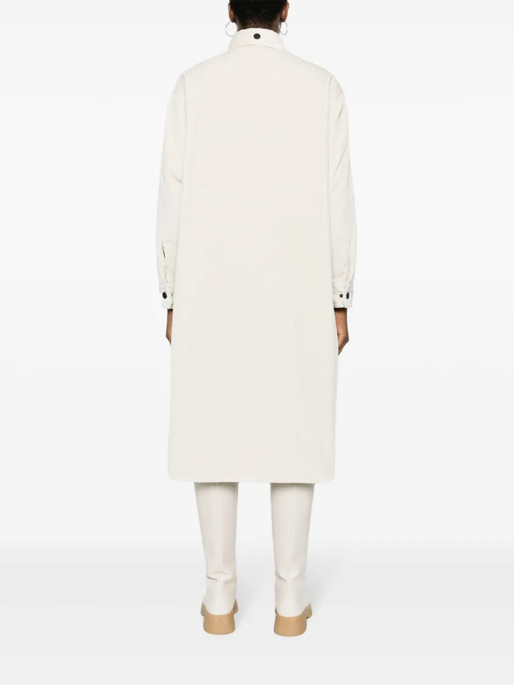 Manteaux Veste longue en duvet Vanay Moncler Grenoble Beige Femme