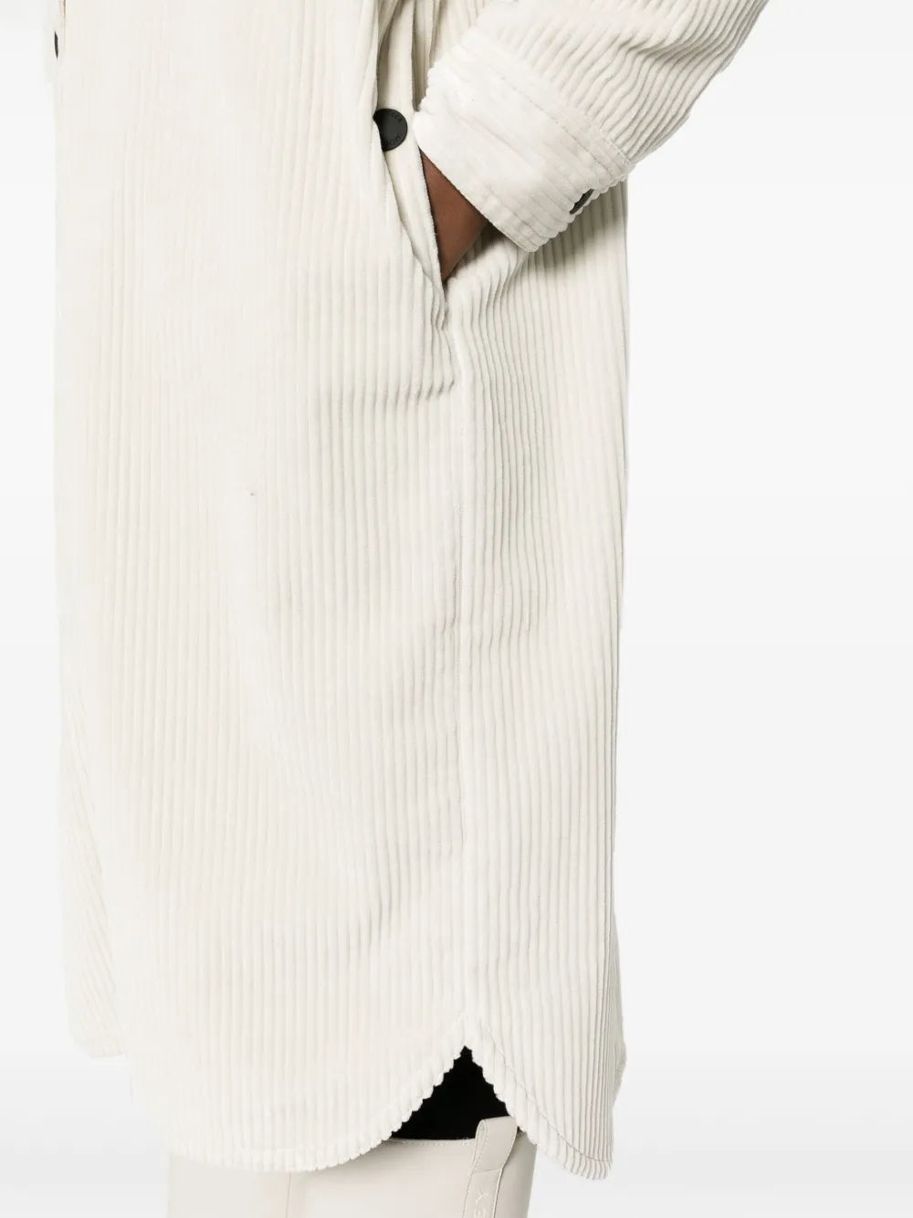 Manteaux Veste longue en duvet Vanay Moncler Grenoble Beige Femme