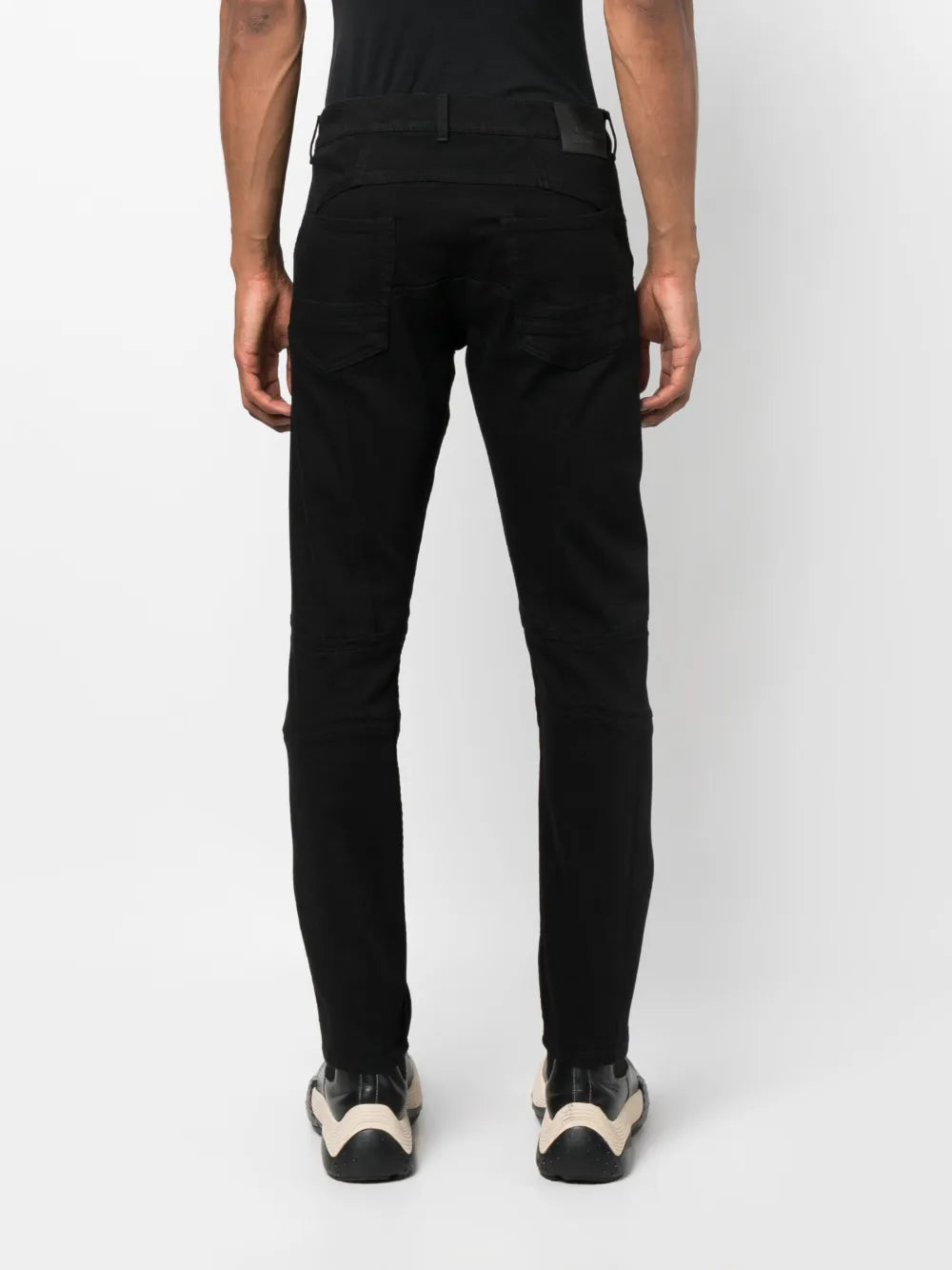 Pantalons Jean slim Alexander McQueen Noir Homme