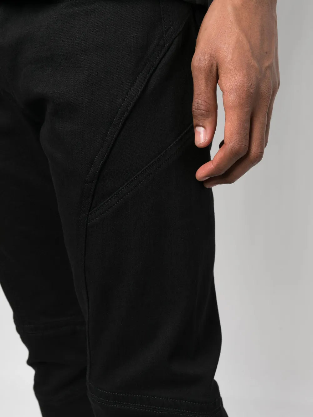 Pantalons Jean slim Alexander McQueen Noir Homme