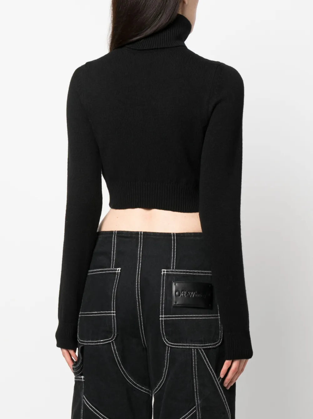Maglieria Maglione Corto Palm Angels Nero Femme