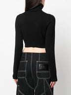 Maglieria Maglione Corto Palm Angels Nero Femme
