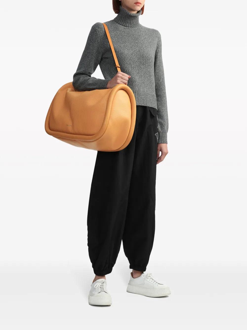 Malhas Ami de Coeur Turtleneck Ami PARIS Cinza Femme