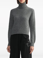 Prendas de punto Jersey de Cuello Alto Ami de Coeur Ami PARIS Gris Femme