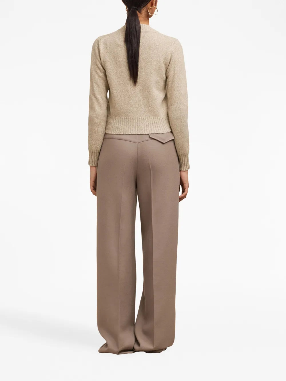 Maille Cardigan Ami de Coeur Ami PARIS Beige Femme