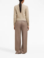 Maille Cardigan Ami de Coeur Ami PARIS Beige Femme