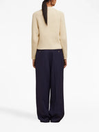 Maglieria Pull a etichetta Ami PARIS Beige Femme