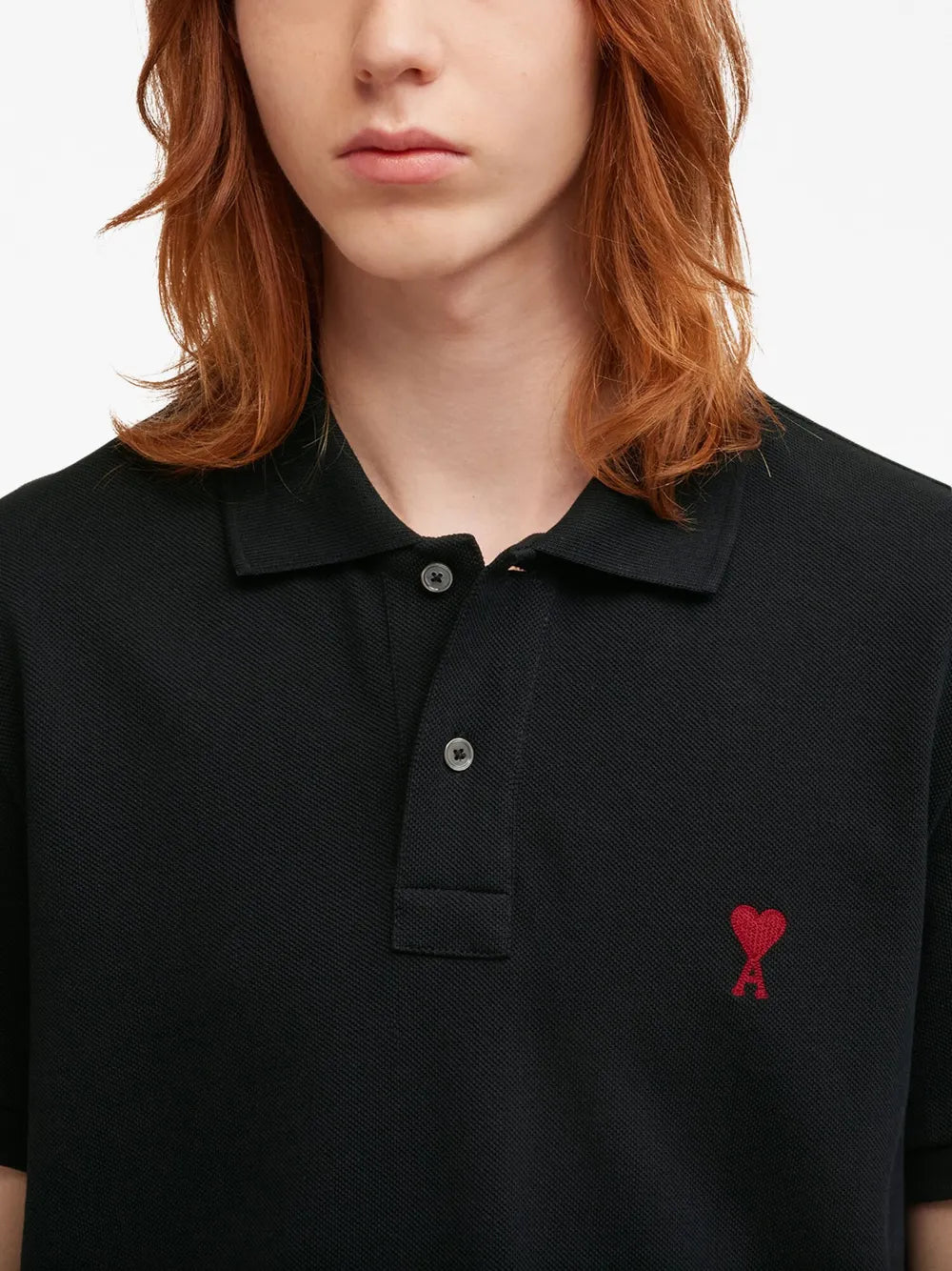 Polo shirts Ami de Coeur Polo Ami PARIS Black Unisex