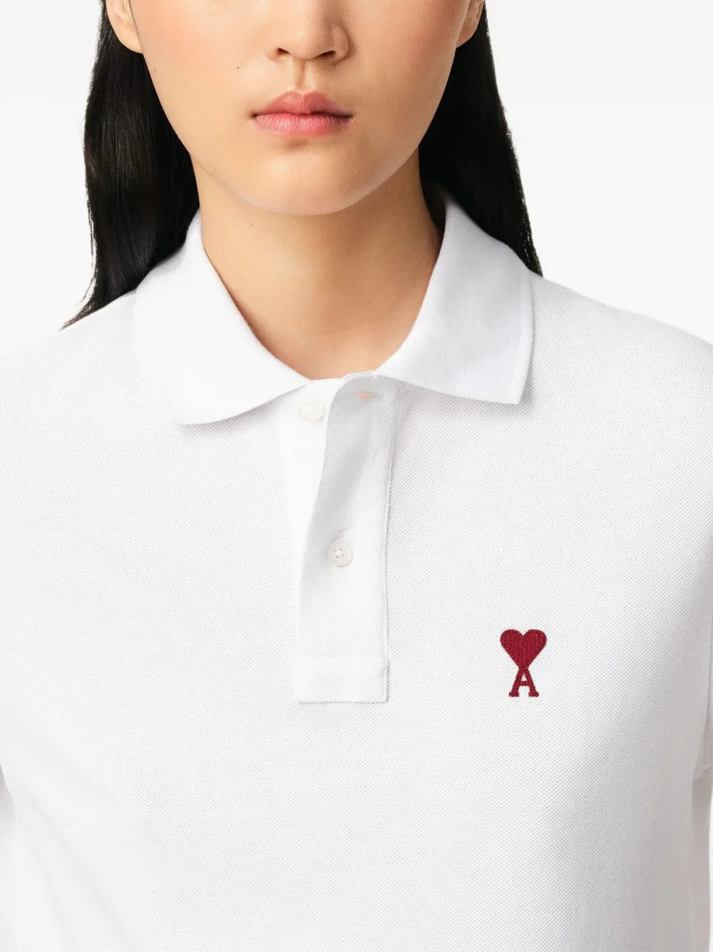 Polo shirts Friend of Heart Polo Shirt Ami PARIS White Unisex