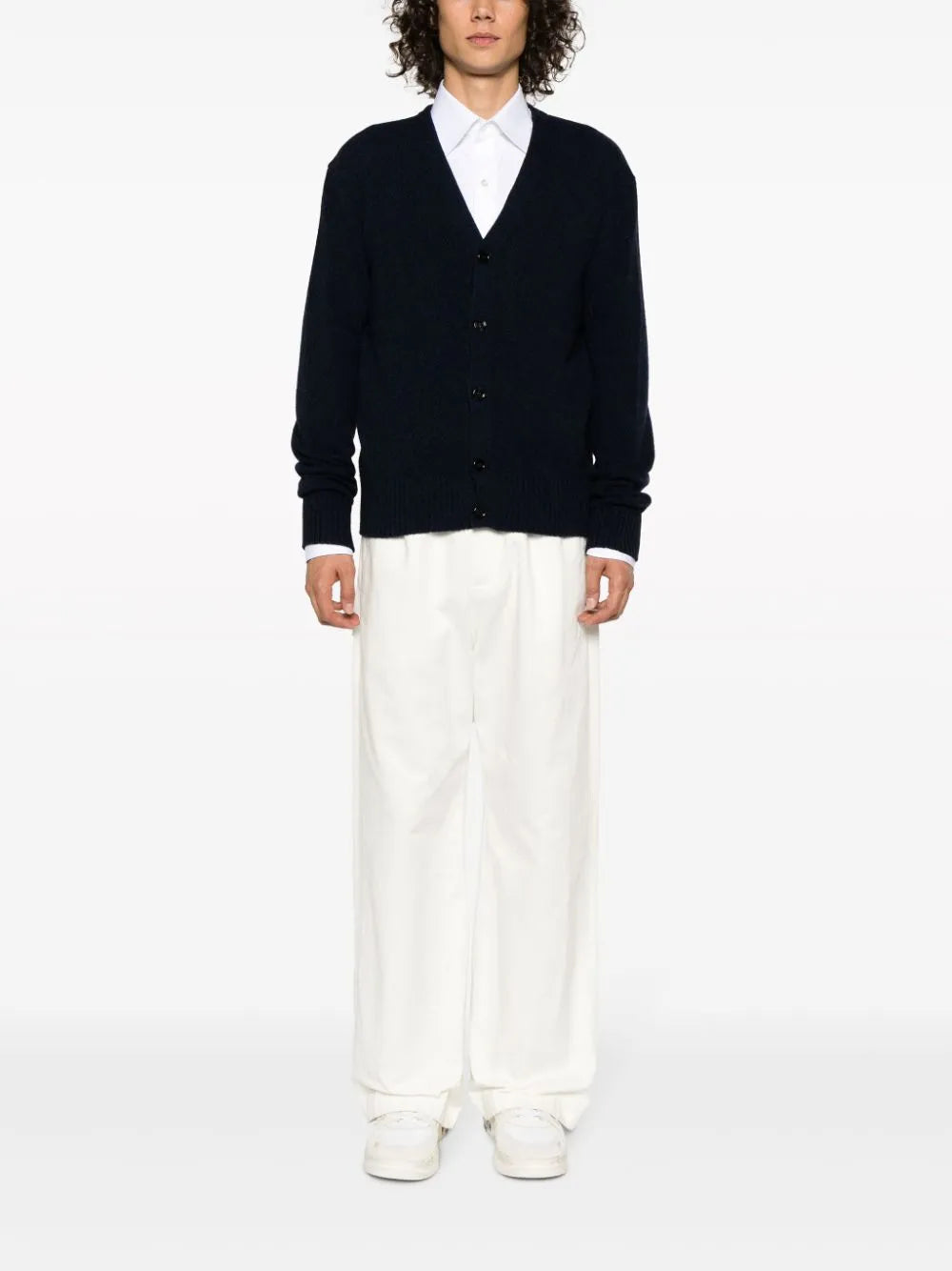 Maille Cardigan Ami de Coeur Ami PARIS Bleu foncé Homme