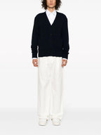 Maille Cardigan Ami de Coeur Ami PARIS Bleu foncé Homme