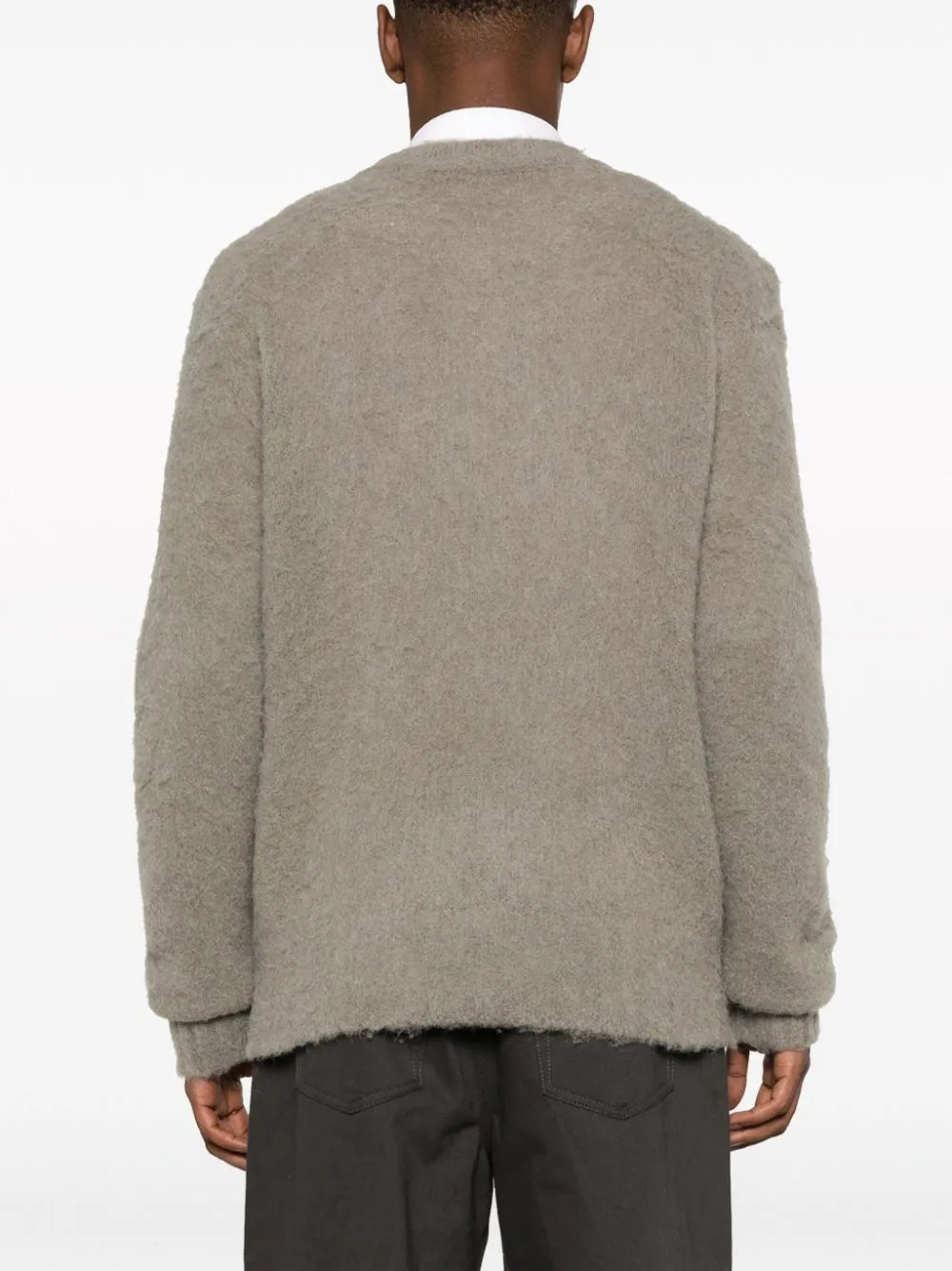 Maille Pull en alpaga Ami PARIS Beige Homme