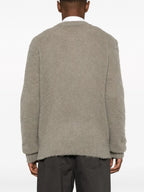 Maille Pull en alpaga Ami PARIS Beige Homme