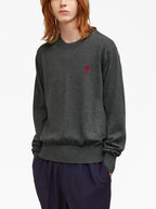 Maille Pull Ami de Coeur Ami PARIS Gris Homme