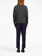 Maille Pull Ami de Coeur Ami PARIS Gris Homme