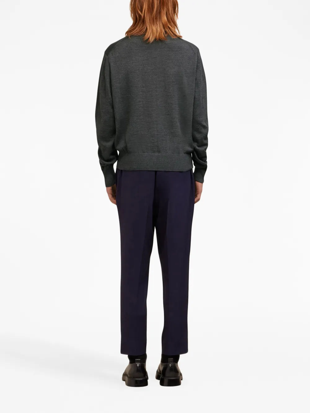 Maille Pull Ami de Coeur Ami PARIS Gris Homme
