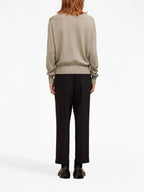 Malhas Ami de Coeur Turtleneck Ami PARIS Bege Homme