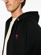 Felpe Felpa con Zip Ami de Coeur Ami PARIS Nero Unisex