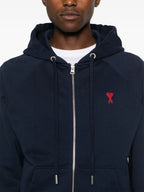 Sudaderas Sudadera con cremallera Ami de Coeur Ami PARIS azul oscuro Unisexo