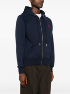 Sudaderas Sudadera con cremallera Ami de Coeur Ami PARIS azul oscuro Unisexo