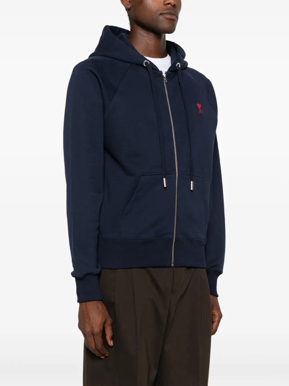 Sudaderas Sudadera con cremallera Ami de Coeur Ami PARIS azul oscuro Unisexo