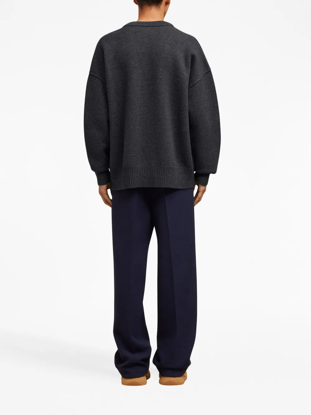 Maille Cardigan Ami de Coeur Ami PARIS Gris Unisexe