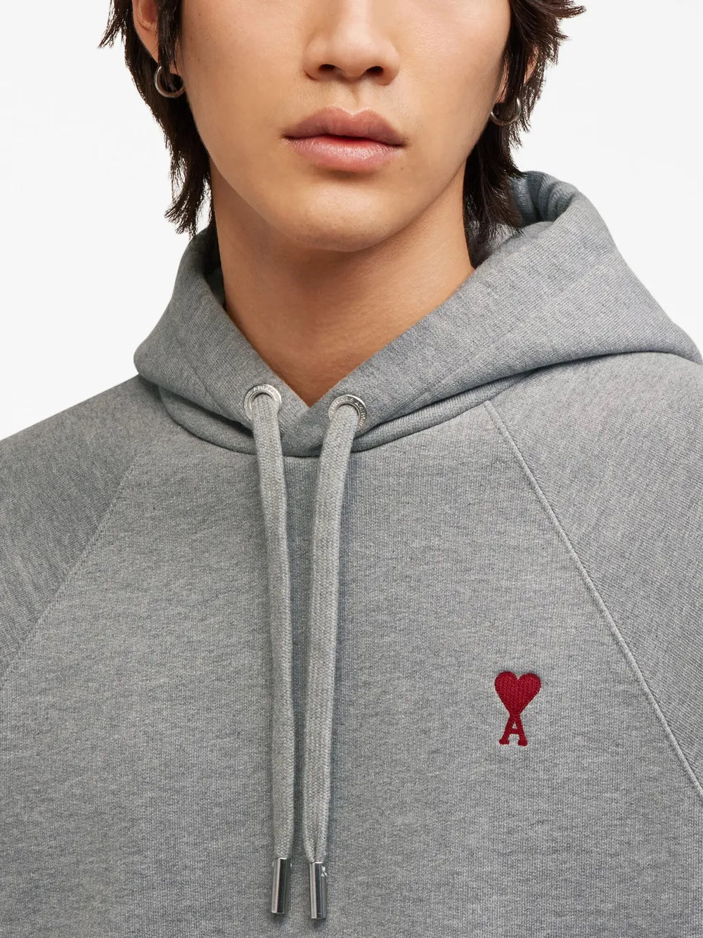 Sweatshirts Sweat à capuche Ami de Coeur Ami PARIS Gris Unisexe
