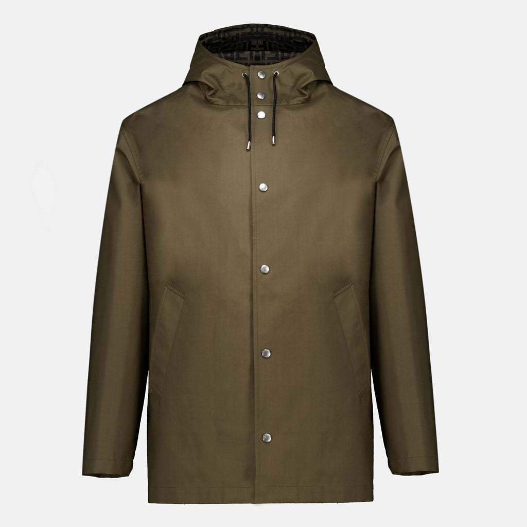 Manteaux Parka kaki Fendi Vert Homme