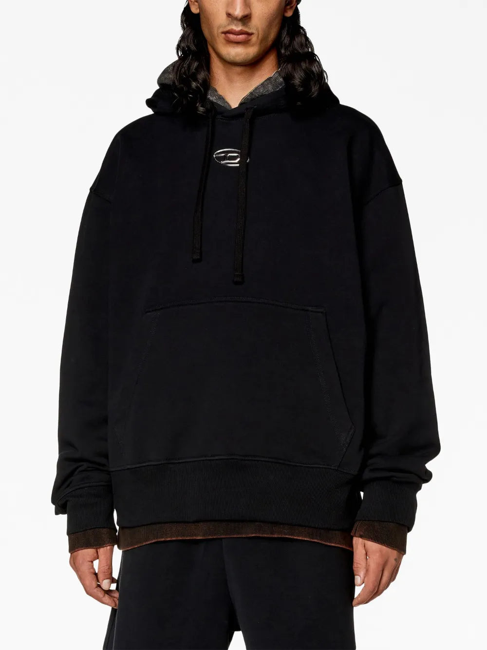 Moletons S-Macs Hoodie Diesel Preto Homme