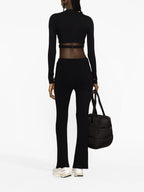 Pantalones Pantalones de Cotelé Moncler Negro Femme