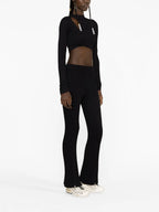 Pantalones Pantalones de Cotelé Moncler Negro Femme