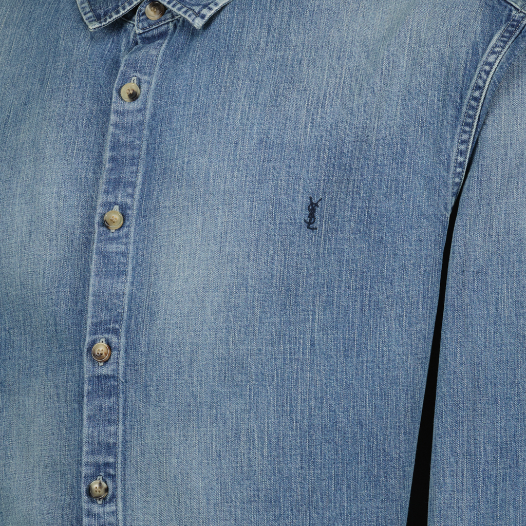 Chemises Chemise Cassandre Saint Laurent Bleu Homme