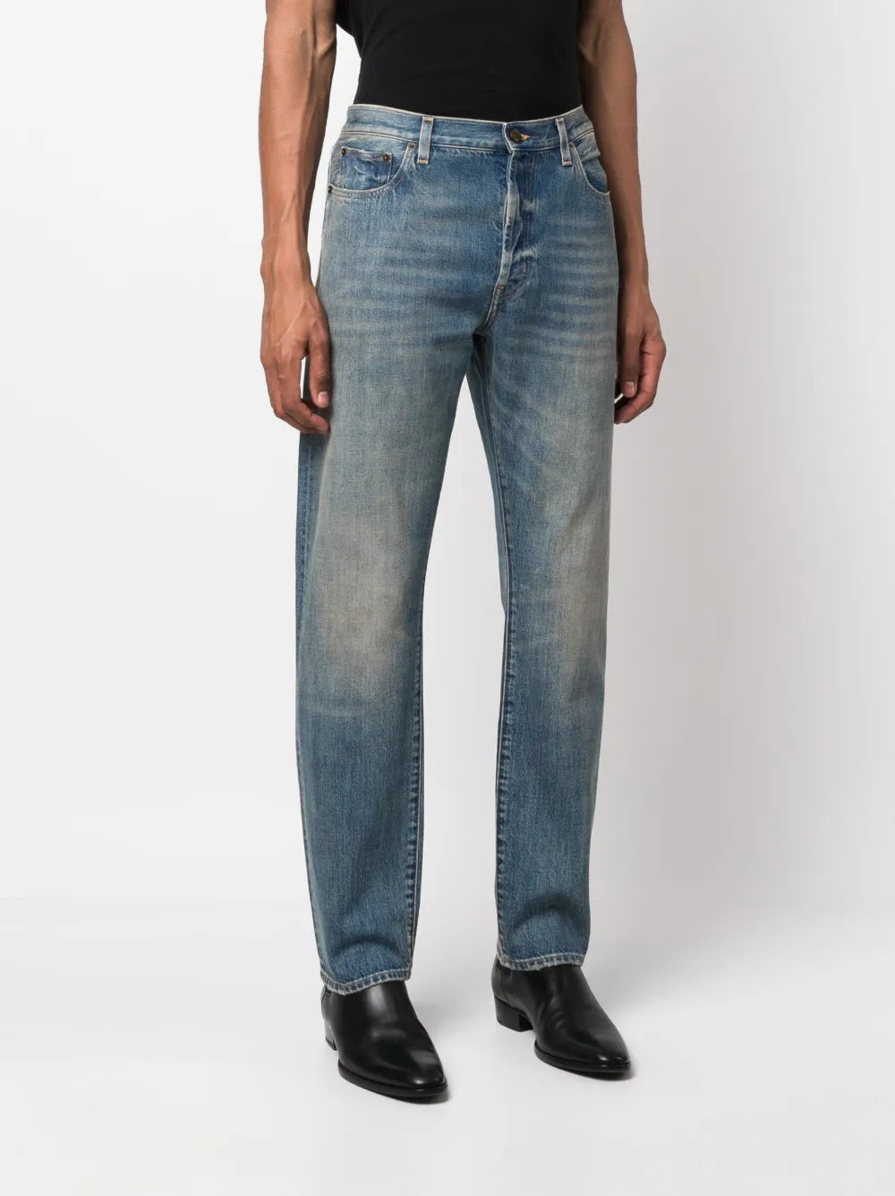 Pants SL7276 Jeans Pants Saint Laurent Blue Man