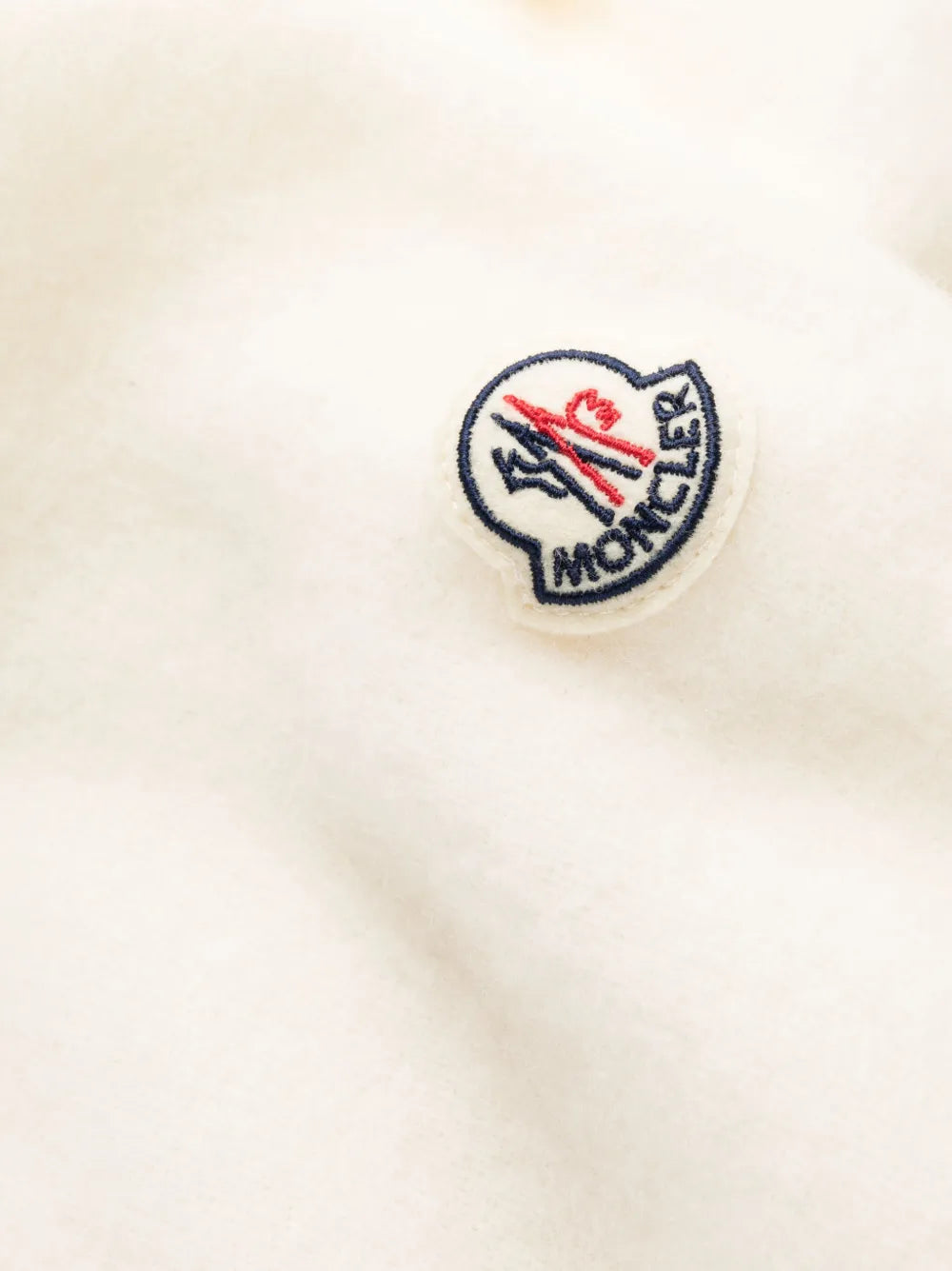 Vestes Cape en laine Moncler Blanc Femme