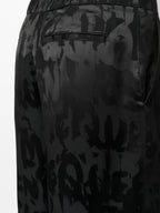 Shorts Short Graffiti Alexander McQueen Negro Homme