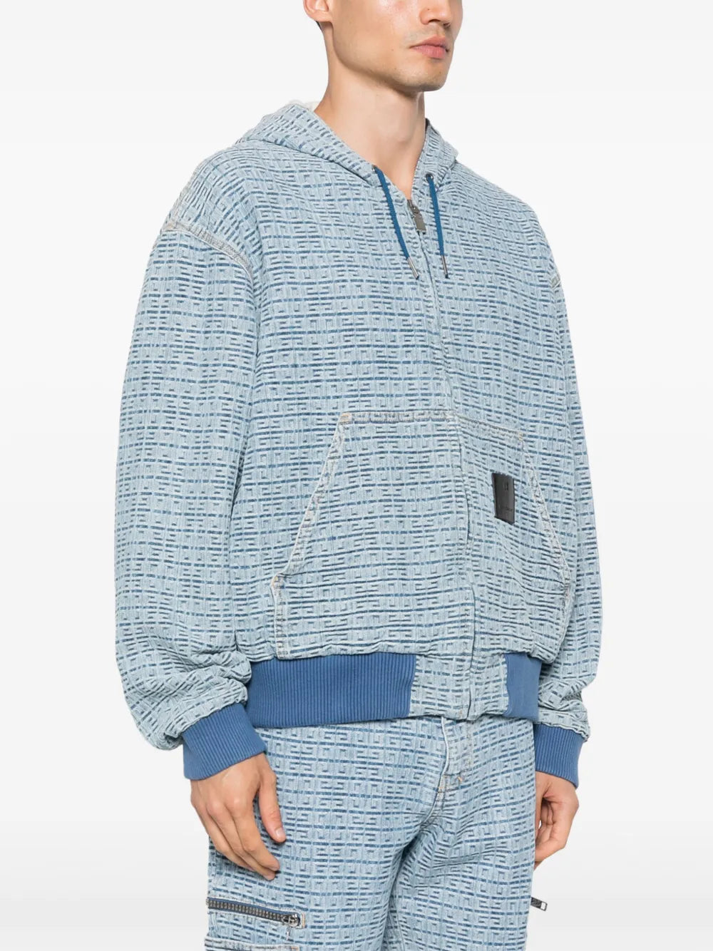 스웨트셔츠 4G 데님 집업 스웨트셔츠 Givenchy 파란색 Homme