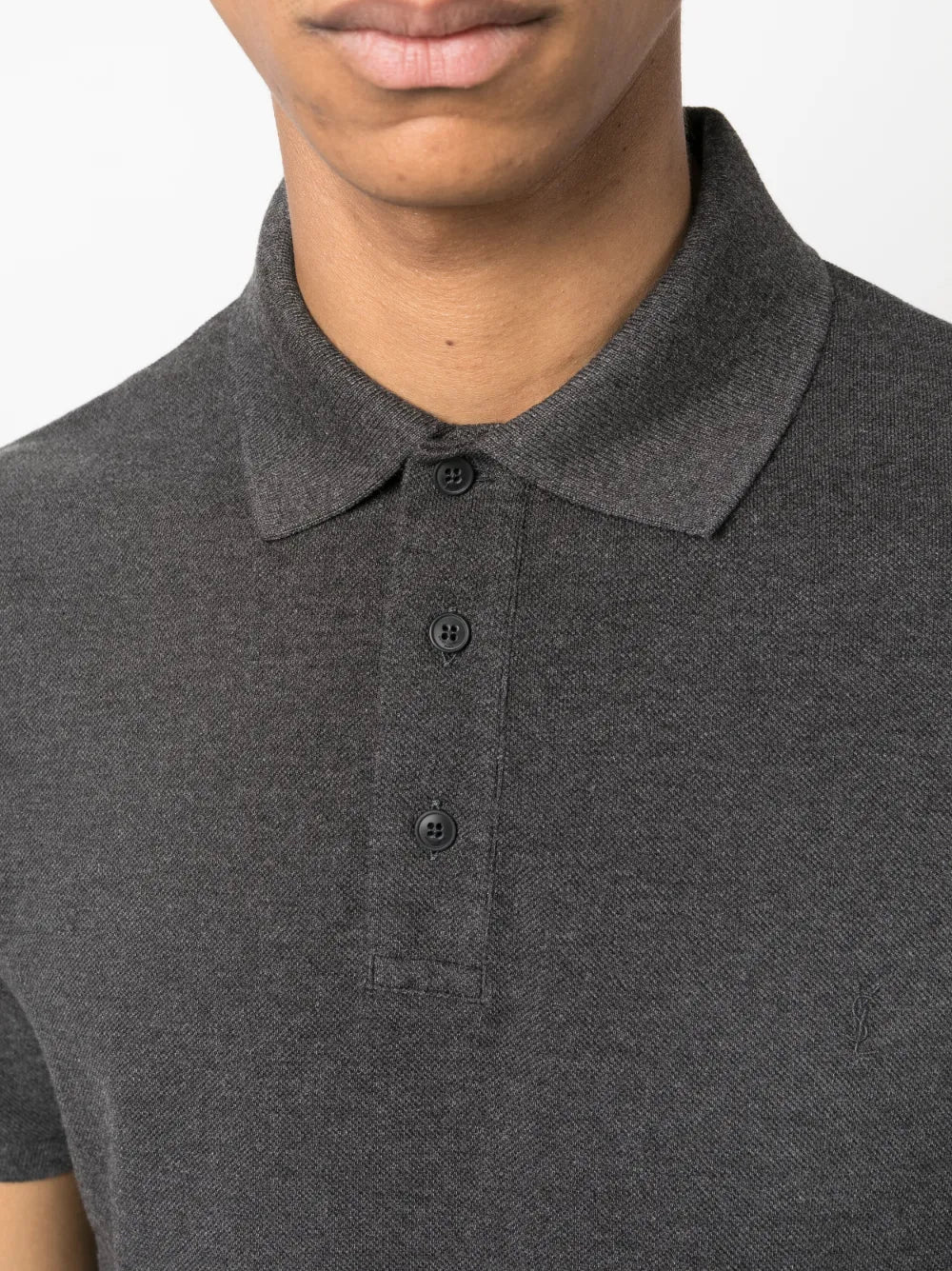 Polos Polo Cassandre Saint Laurent Gris Homme