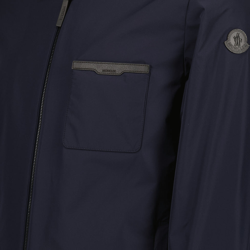 Image de l'article Doudoune chemise Tollymore bleu marine de la marque Moncler pour Homme - Saison Printemps-Été 2026 - Vue détaillée_1