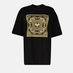 Camisetas T-shirt The Gods' Cut Versace Negro Mujeres