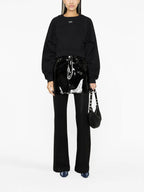 스웨트셔츠 오프 스탬프 스웻셔츠 Off-White 검은색 Femme