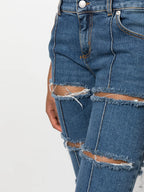 Pants Jean Pants Alexander McQueen Blue Women